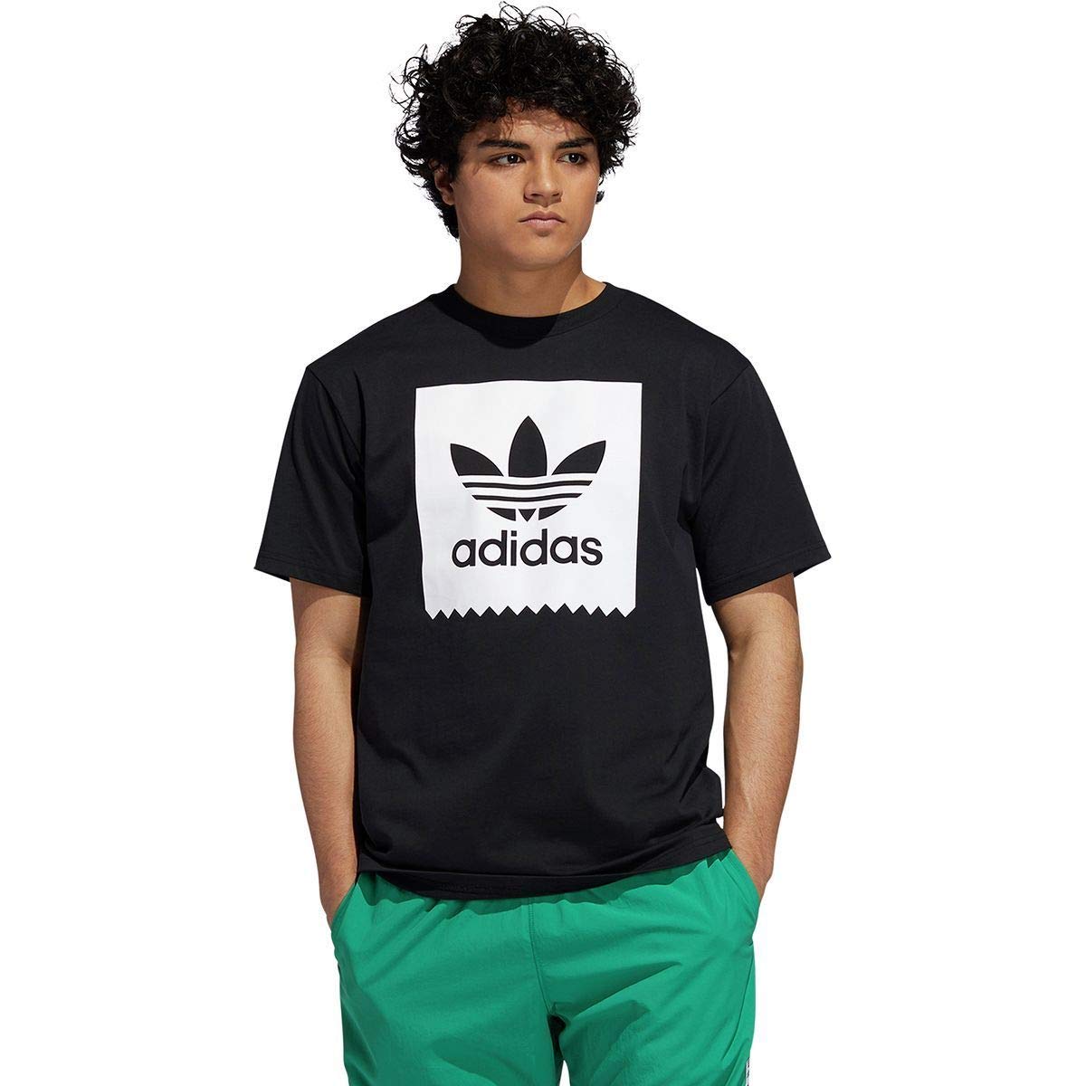 adidas Originals Men's Skate Solid Blackbird T-Shirt - Casual Streetwear for Skaters & Urban Fashion | Perfect for Everyday Wear & Skate Sessions