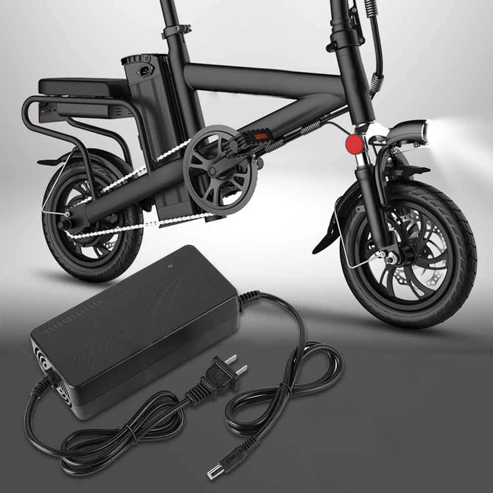 EVTSCAN 48V Lithium Battery Charger for Electric Bike - 180V-220V Input with CN Plug & DC Head - Fast Charging for E-Bike, Scooter, and Mobility Devices - Perfect for Commuting, Outdoor Adventures, and Daily Use