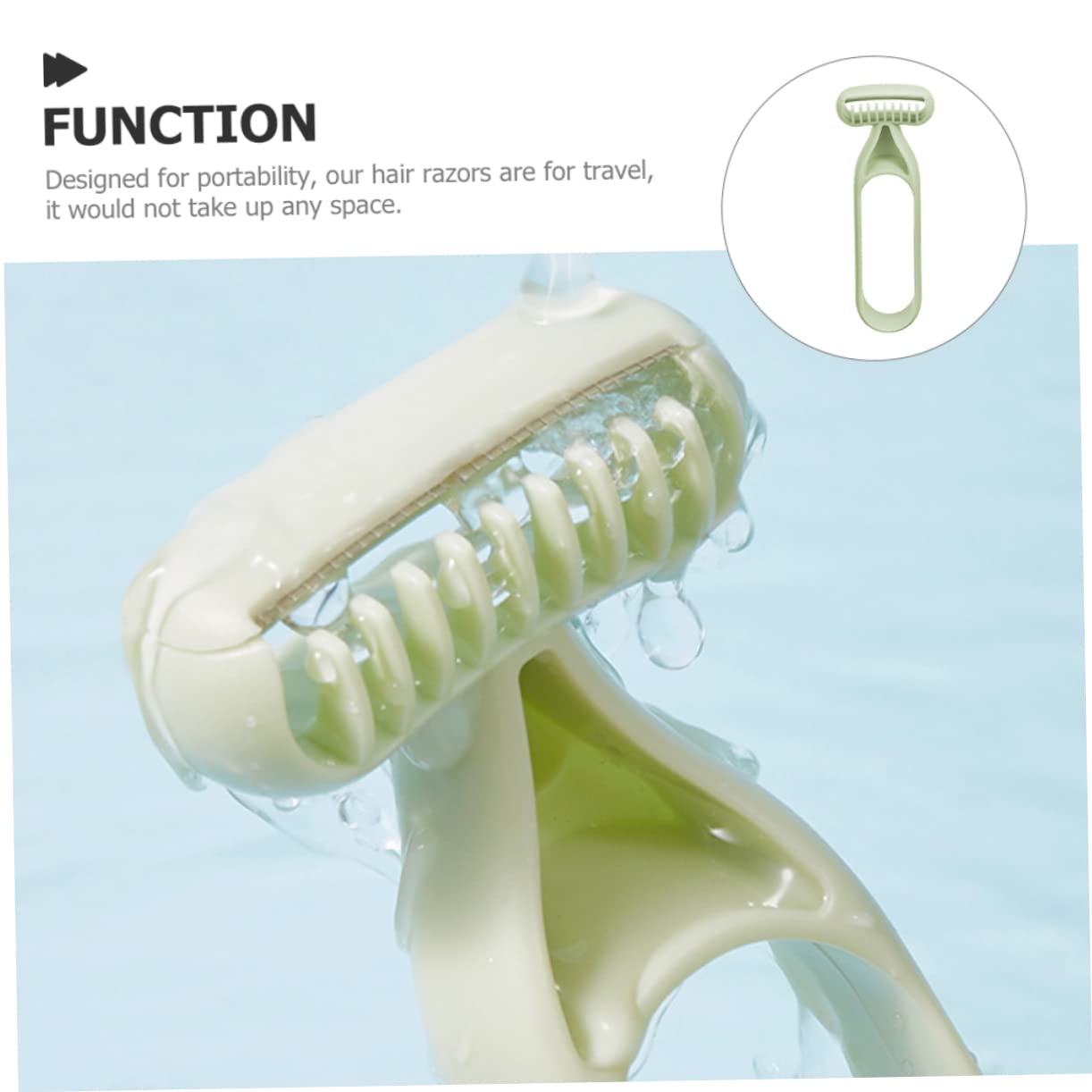 SECFOU Women's Hair Removal Device - Painless & Skin-Friendly Armpit & Body Shaver Trimmer for Smooth Skin | Perfect for Travel, Gym & Everyday Use