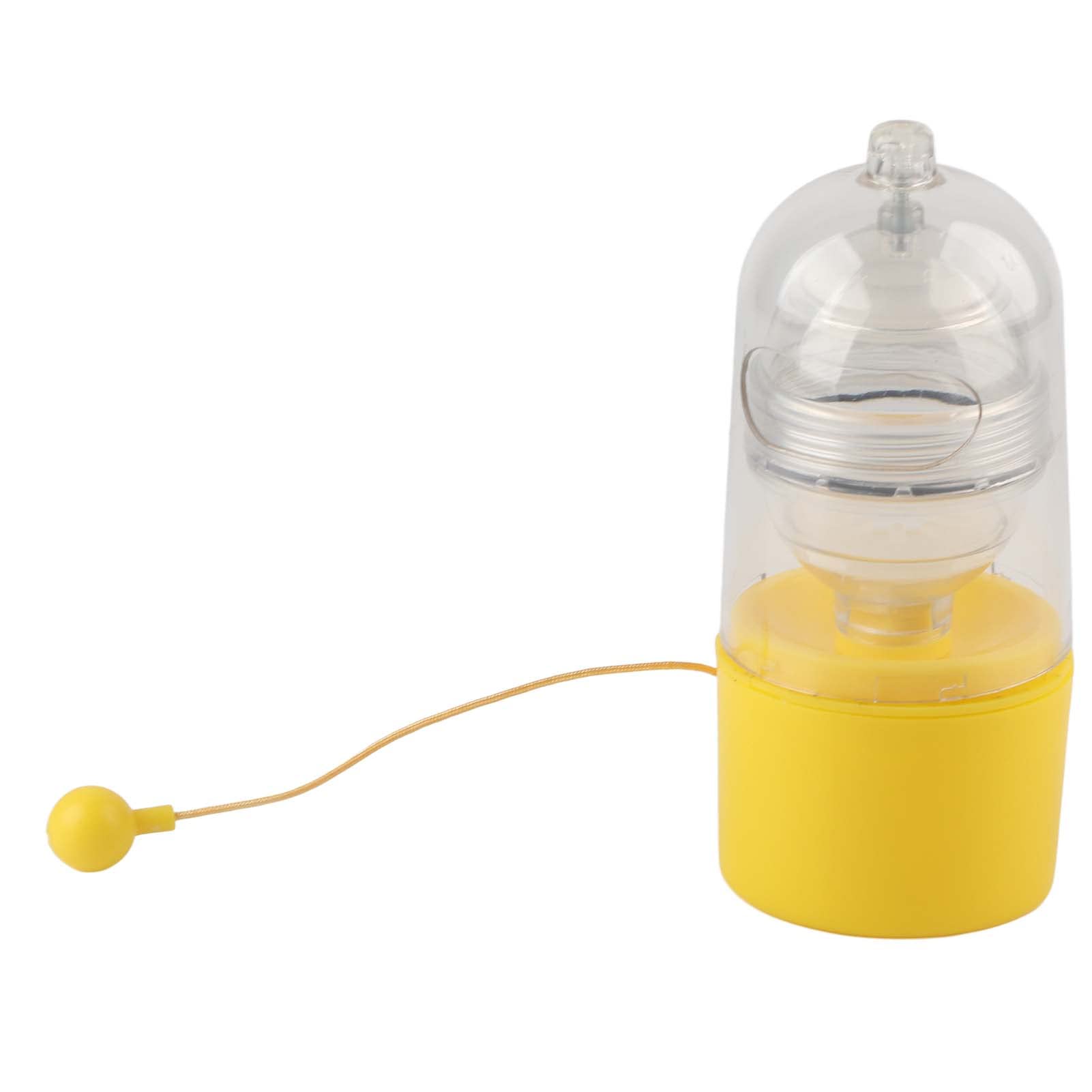 Portable Egg Yolk Mixer - Hand Powered Egg Scrambler & Whisk with Pull Rope - Golden Egg Maker for Kitchen - Perfect for Camping, Baking & Quick Breakfast Prep