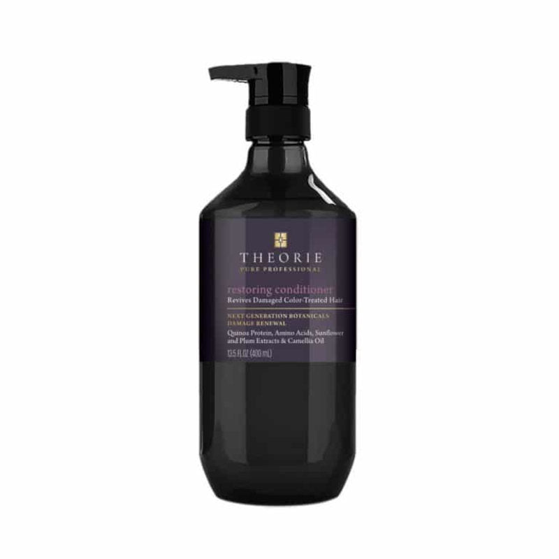 Theorie Pure Professional Restoring Collection Conditioner 400ml - Deep Hydrating & Repairing Hair Treatment for Damaged Hair - Perfect for Daily Use at Home & Salon