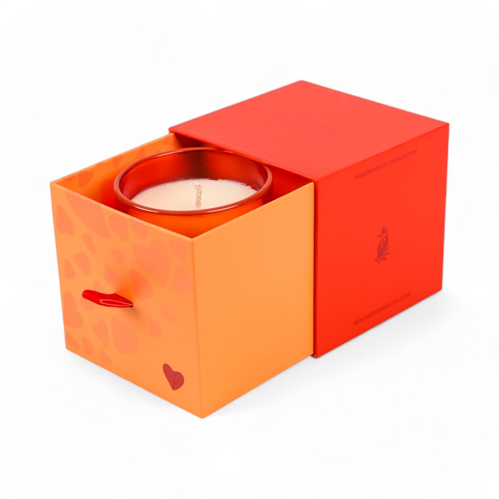 Rosé Scented Boxed Tumbler Candle - Floral Aromatherapy Soy Wax Candle for Home, Spa & Romantic Gifts - Perfect for Relaxation, Meditation & Wedding Decor