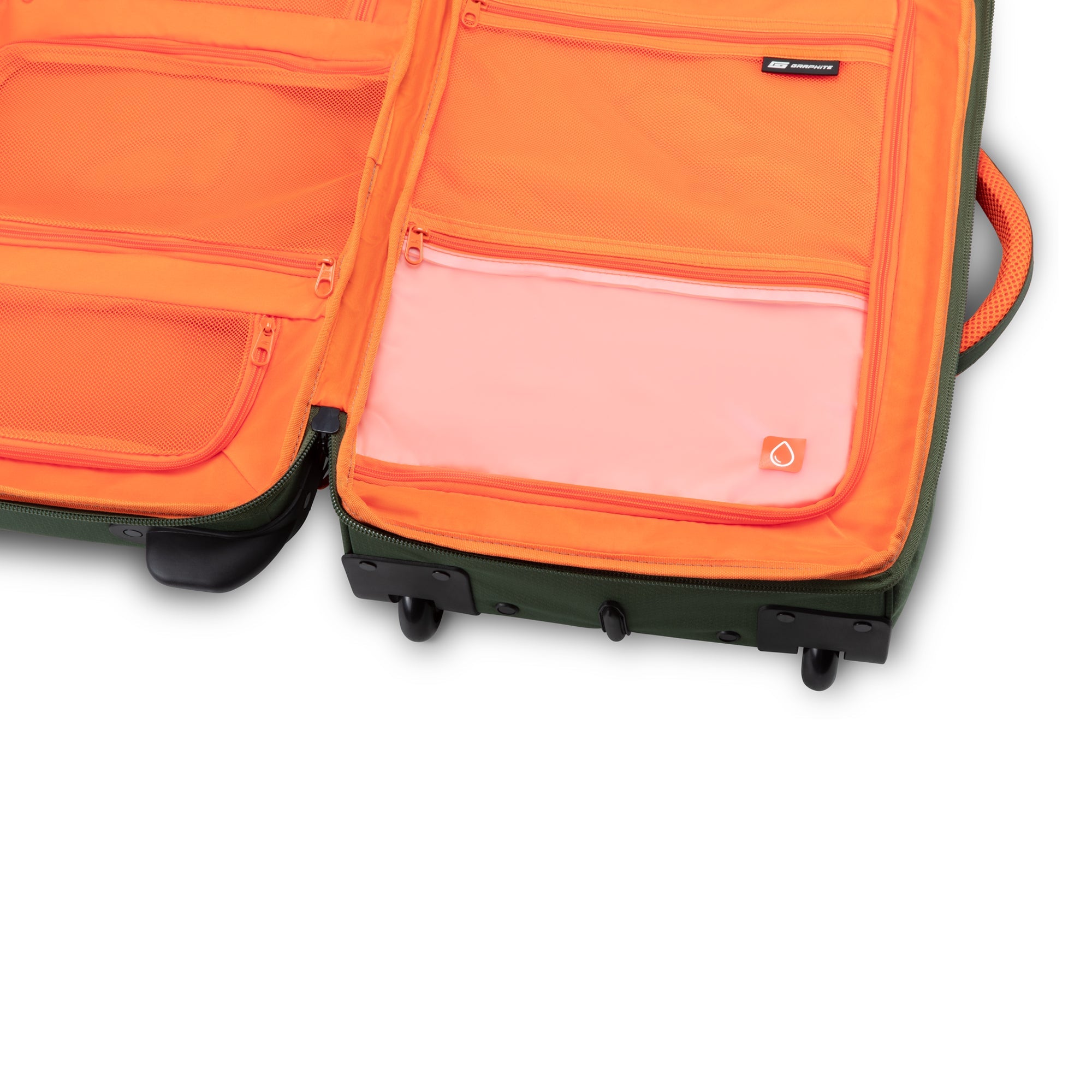 Graphite Metamorph Softside Carry On Luggage - Lightweight Expandable Suitcase with 360° Spinner Wheels for Air Travel, Business Trips & Weekend Getaways