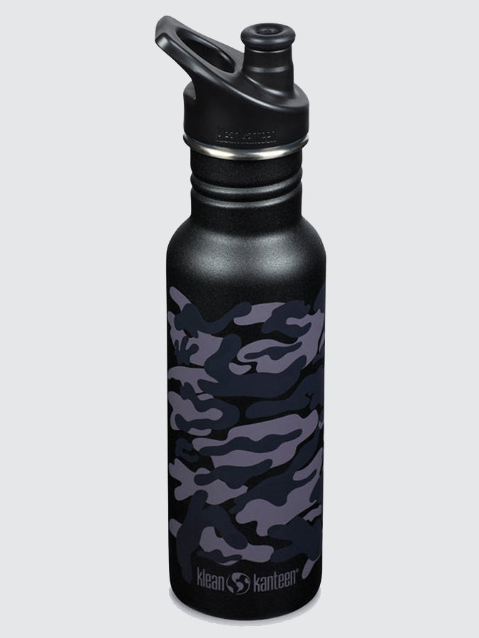 Klean Kanteen Classic Stainless Steel Water Bottle 18oz (532ml) - BPA Free, Leak Proof, Eco Friendly Reusable Bottle for Hiking, Gym, Office & Outdoor Activities