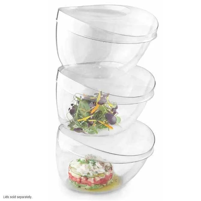 Comatec Organic Wave Bowl - Eco-Friendly Kitchenware for Healthy Meals | Perfect for Salads, Smoothie Bowls & Healthy Eating at Home