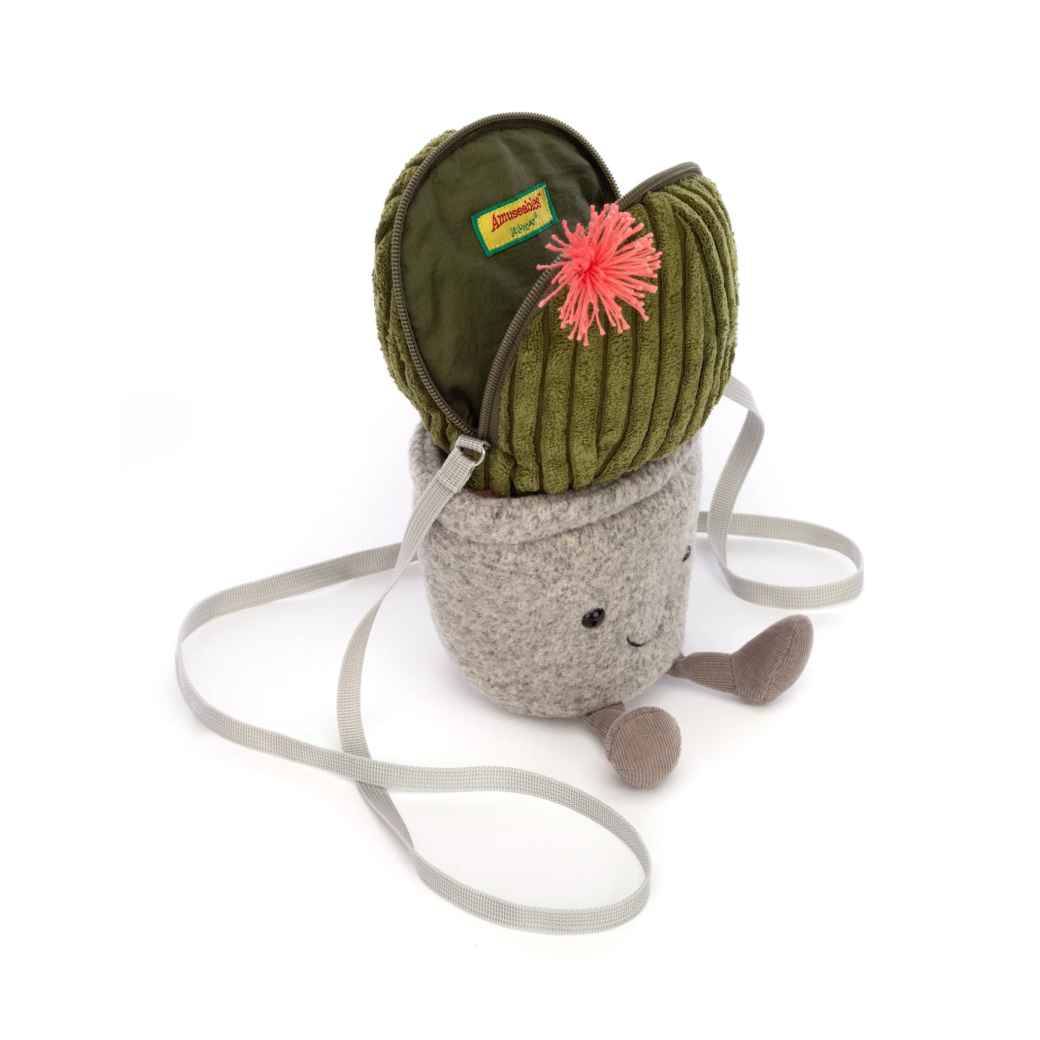 Funny Amuseable Cactus Bag - Cute Prickly Pear Succulent Shoulder Purse for Women | Perfect for Beach, Picnic & Summer Outfits