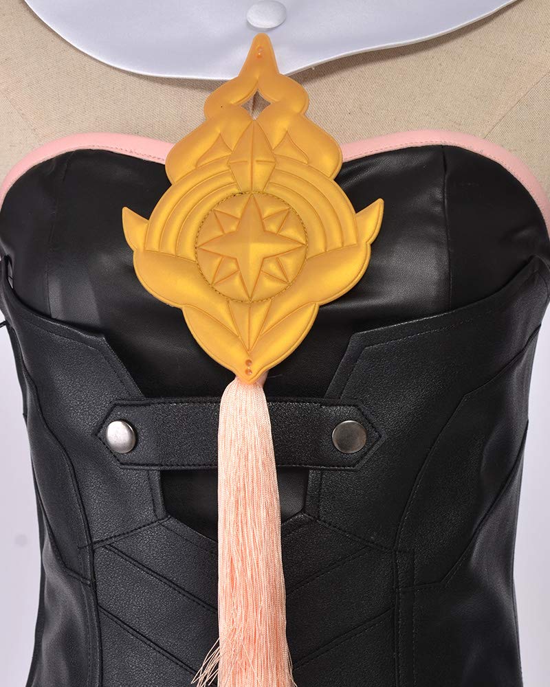 Fire Game Female Cosplay Costume Outfit for Women - High-Quality Game Character Costume for Cosplay, Halloween & Anime Conventions
