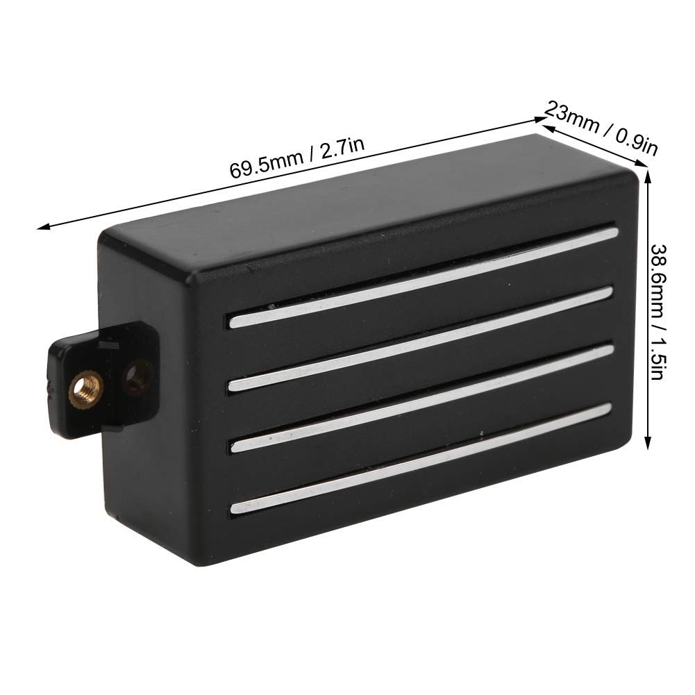 BNineteenteam 2-Core Quad Rail Humbucker Pickup - Double Coil Electric Guitar Bridge Pickup for Rock/Metal Performance & Studio Recording