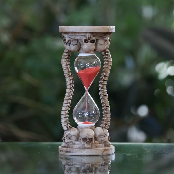 3 Minute Skull Sand Timer - Hourglass for Games, Classroom, and Productivity - Perfect for Board Games, Time Management, and Kids Activities