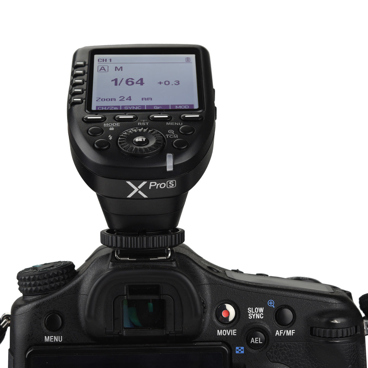 Godox XProS TTL Wireless Flash Trigger for Sony Cameras - Professional Off-Camera Flash Transmitter for Photography & Studio Lighting