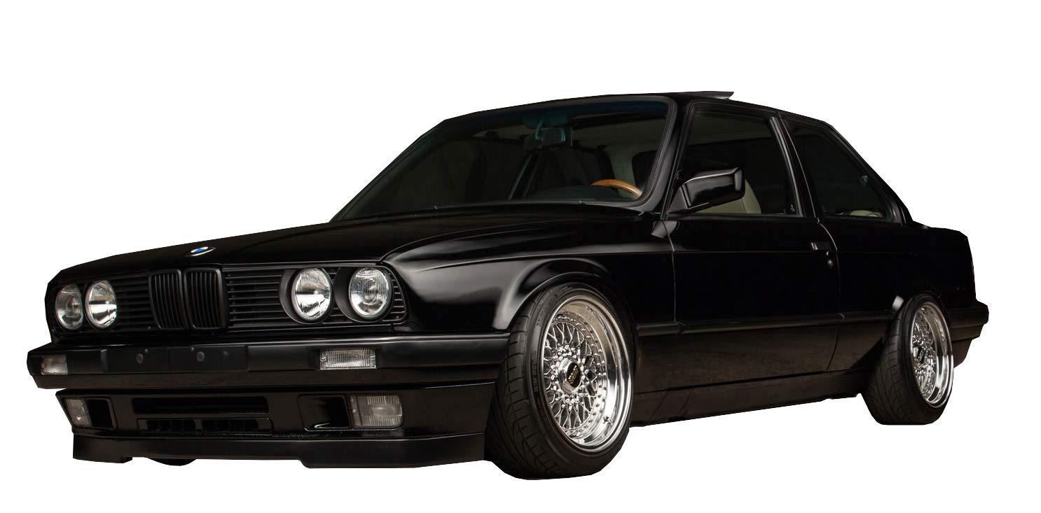 Lasscar Front Bumper Lip for BMW 3-Series E30 1984-1992 - Perfect Fit & Aggressive Style Upgrade for Street Racing & Car Shows