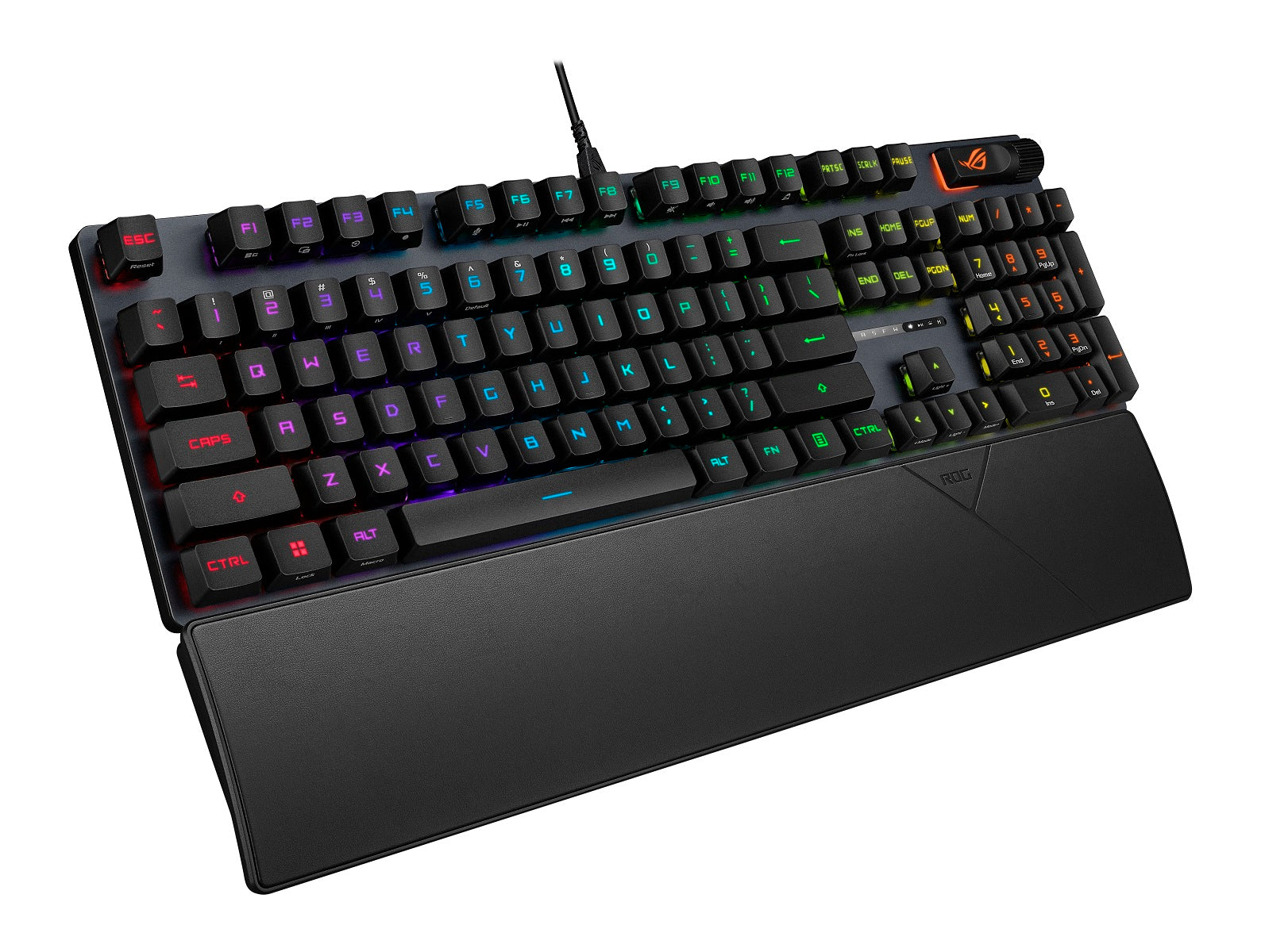 ASUS ROG Strix Scope II RX Optical Mechanical Gaming Keyboard with Blue Switches - Perfect for Competitive Gaming & Typing