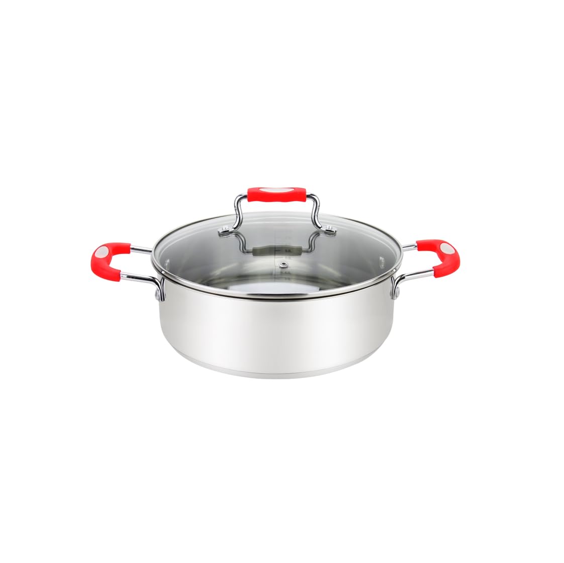 12.6 Quart Stainless Steel Dutch Oven - Large Casserole Pot for Soup, Pasta, Braising & Induction Cooking | Perfect for Family Dinners, Camping & Professional Kitchens