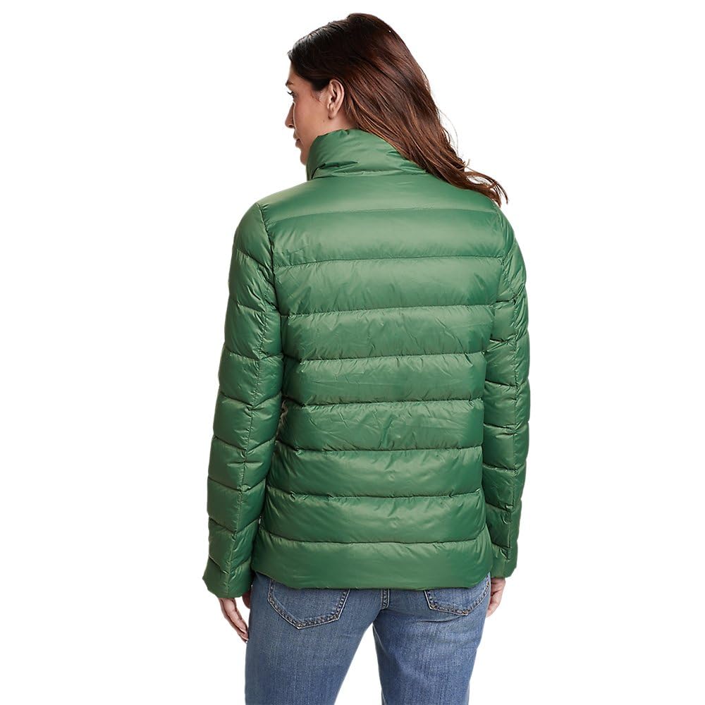 Eddie Bauer Women's StratusTherm Down Jacket - Lightweight Warm Winter Coat for Outdoor Activities, Hiking & Travel