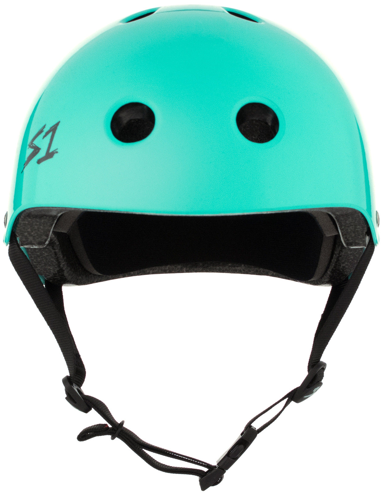 S1 Lifer Helmet - Lagoon Gloss Finish | Premium Bike & Skateboard Helmet for Adults | Perfect for Cycling, Skateboarding & Outdoor Sports