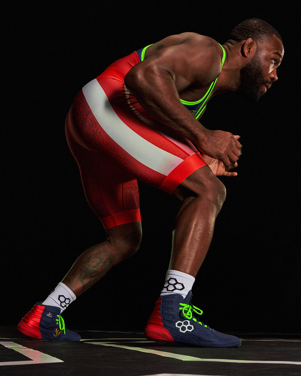 RUDIS JB Ultra Adult Wrestling Shoes - Lightweight & Breathable for High Performance - Perfect for Training, Competition & MMA Fighting