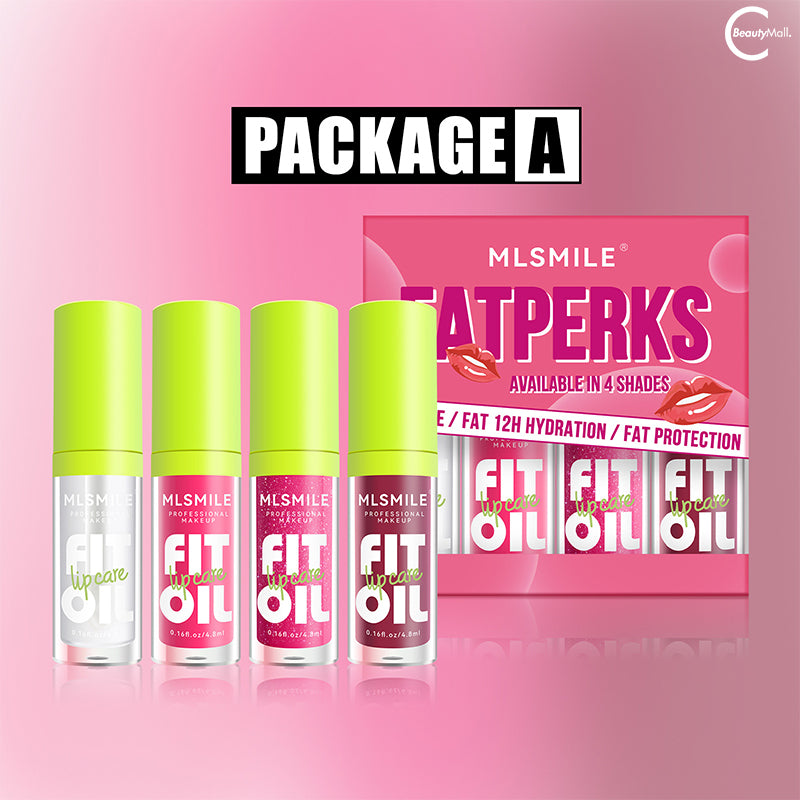 MLSMILE 8 Color Lip Gloss Set - Hydrating, Long Lasting & Non-Sticky Lip Gloss Kit for Women - Perfect for Daily Wear, Parties & Makeup Looks