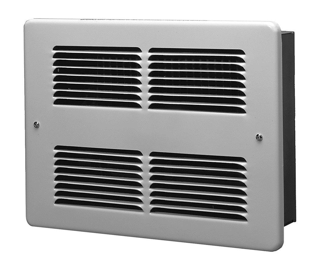 King WHF2420-W WHF Series 2000W 240V Wall Mounted Electric Heater - White - Perfect for Bathroom, Bedroom, and Office Heating