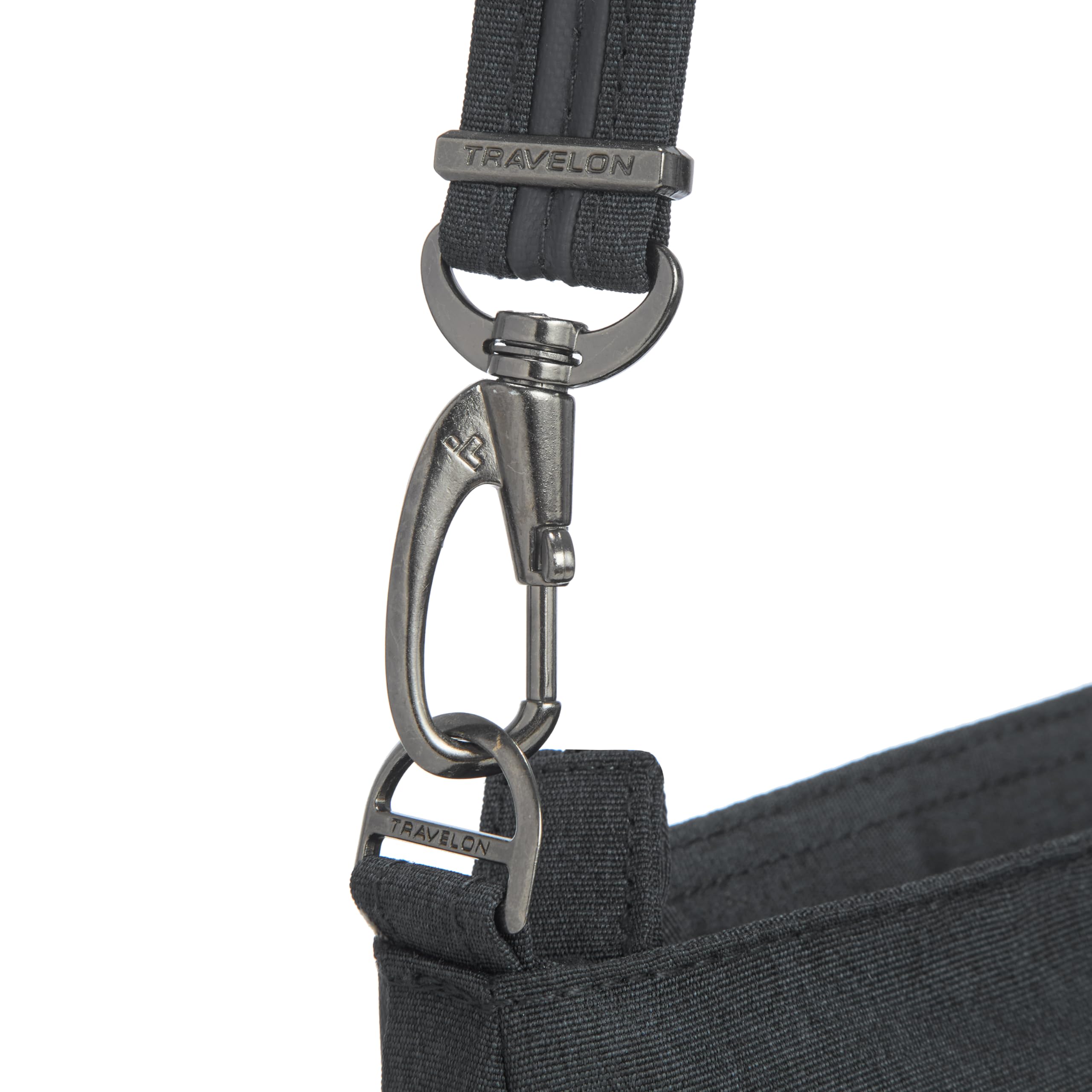 Travelon Anti-Theft Metro Saddle Crossbody Bag - Secure RFID Blocking Purse for Women - Perfect for Commuting, Travel & Daily Use