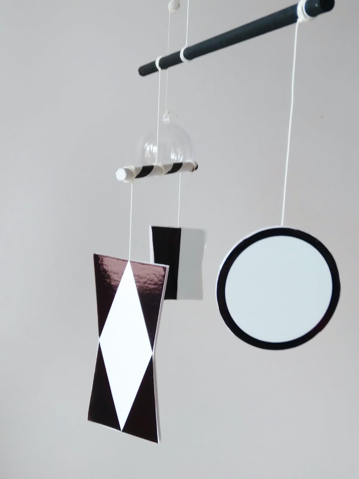 Montessori Baby Mobile Set - 4-in-1 Crib Mobile Gym with Octahedron & Munari Mobiles | Hanging Toys for Newborns & Infants | Perfect for Nursery Decor & Early Childhood Development