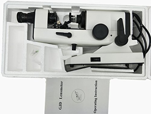 Professional Manual Lensmeter - Accurate Lensometer & Focimeter for Optometry with Internal Reading | Perfect for Eye Clinics, Optical Shops & Vision Testing