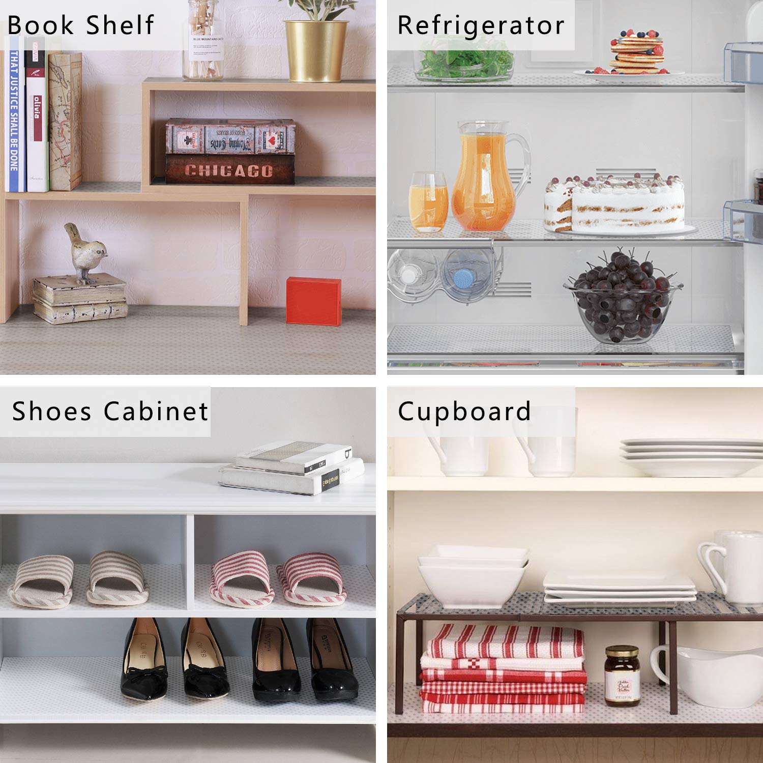 Non-Slip EVA Refrigerator Shelf Liner - 17.5