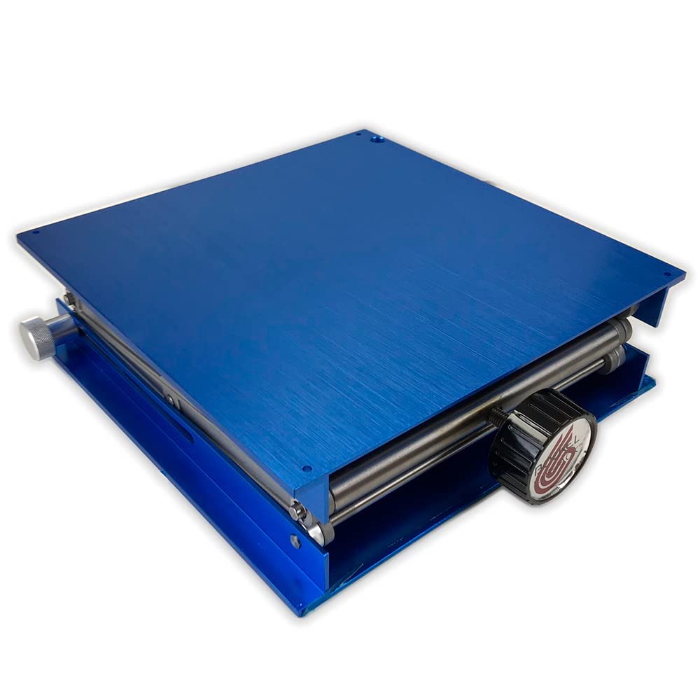 Boekel 19090-005B Heavy Duty Stainless Steel Lab Jack with Anodized Aluminum Plates - 12