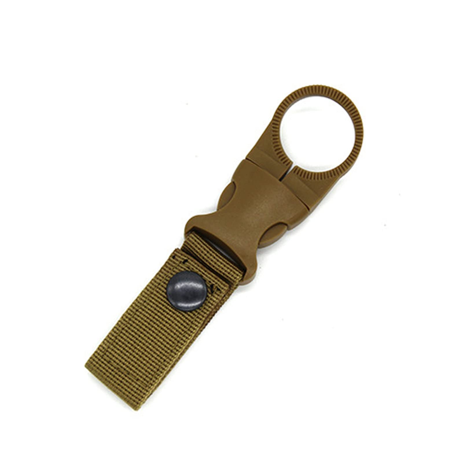 Portable Water Bottle Holder Clip - Adjustable Ring Hook for Backpacks, Belts & Outdoor Gear | Perfect for Hiking, Camping, Travel & Sports Activities | Durable Hands-Free Water Bottle Carrier for Active Lifestyles