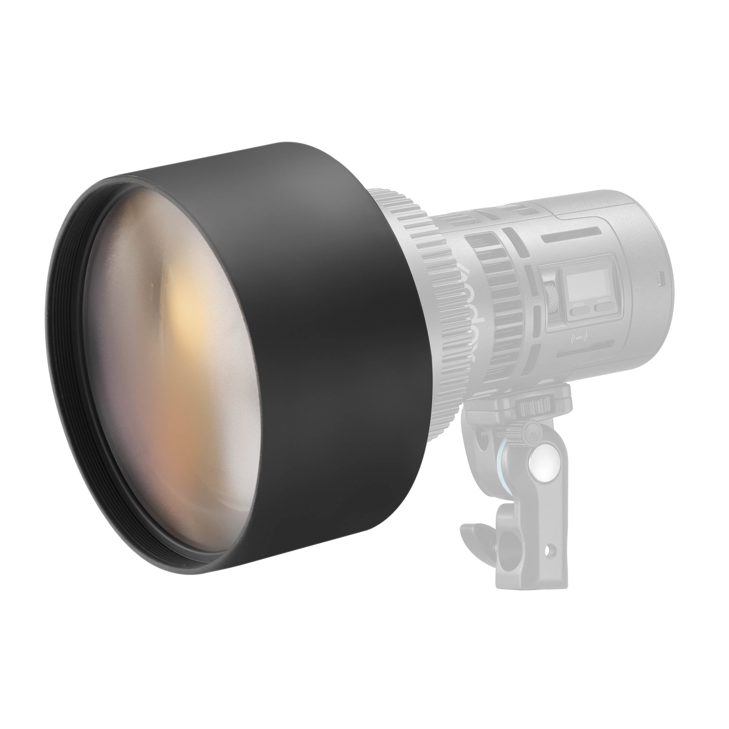 KNOWLED DL5 Lite Collapsible Parallel Beam Booster for MS60Bi & MS60R Flashlights - Compact & Portable Light Enhancer for Camping, Hiking, and Outdoor Adventures
