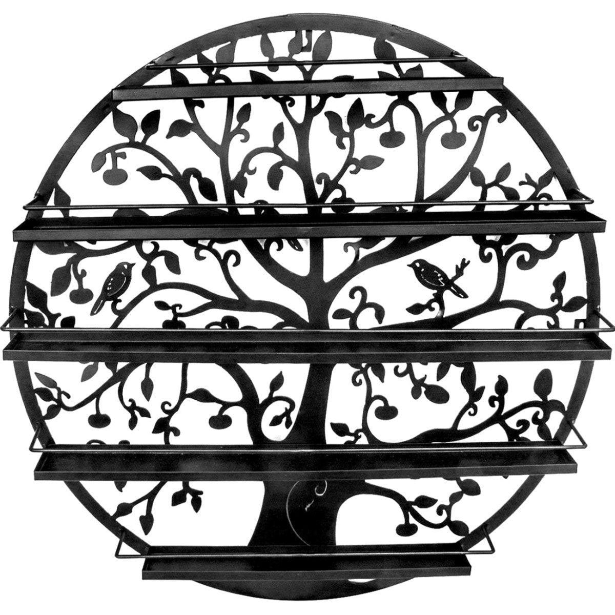5-Tier Round Nail Polish Display Stand - Organize & Showcase Your Nail Polish Collection - Perfect for Salons, Home Use & Retail Stores