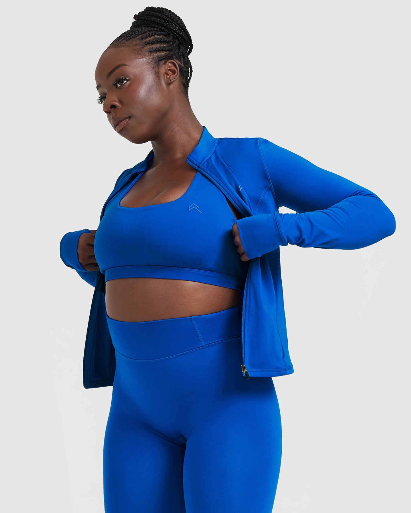 Timeless Cobalt Blue Jacket for Men & Women | Lightweight Waterproof Windbreaker | Perfect for Outdoor Hiking, Travel & Daily Wear