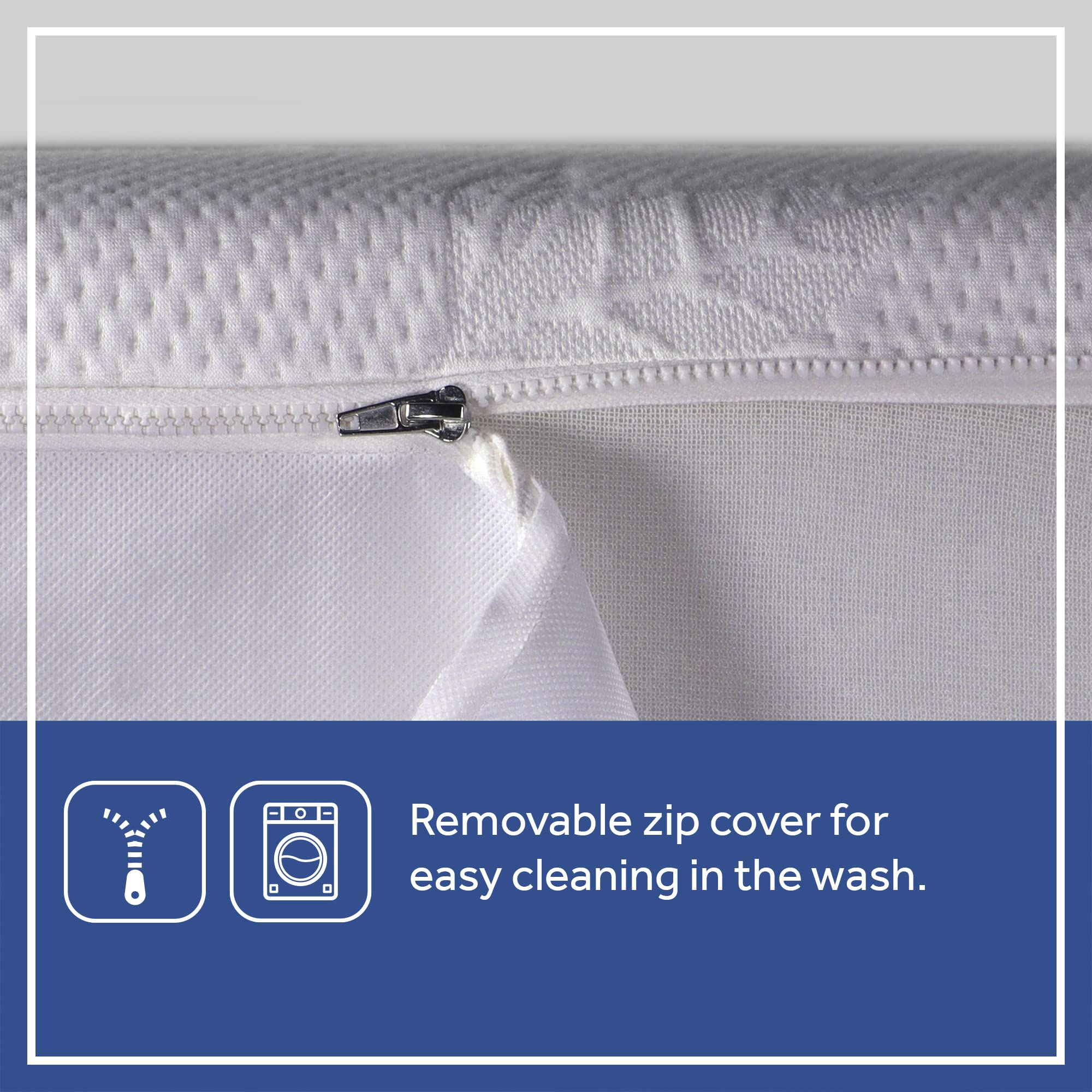 Sealy Cozy Brilliance Breathable Bamboo Rayon Hypoallergenic Baby Crib Mattress & Toddler Bed Mattress - 2-Stage Firm Support, Non-Toxic, Washable Zip Cover, Waterproof, Made in USA (52