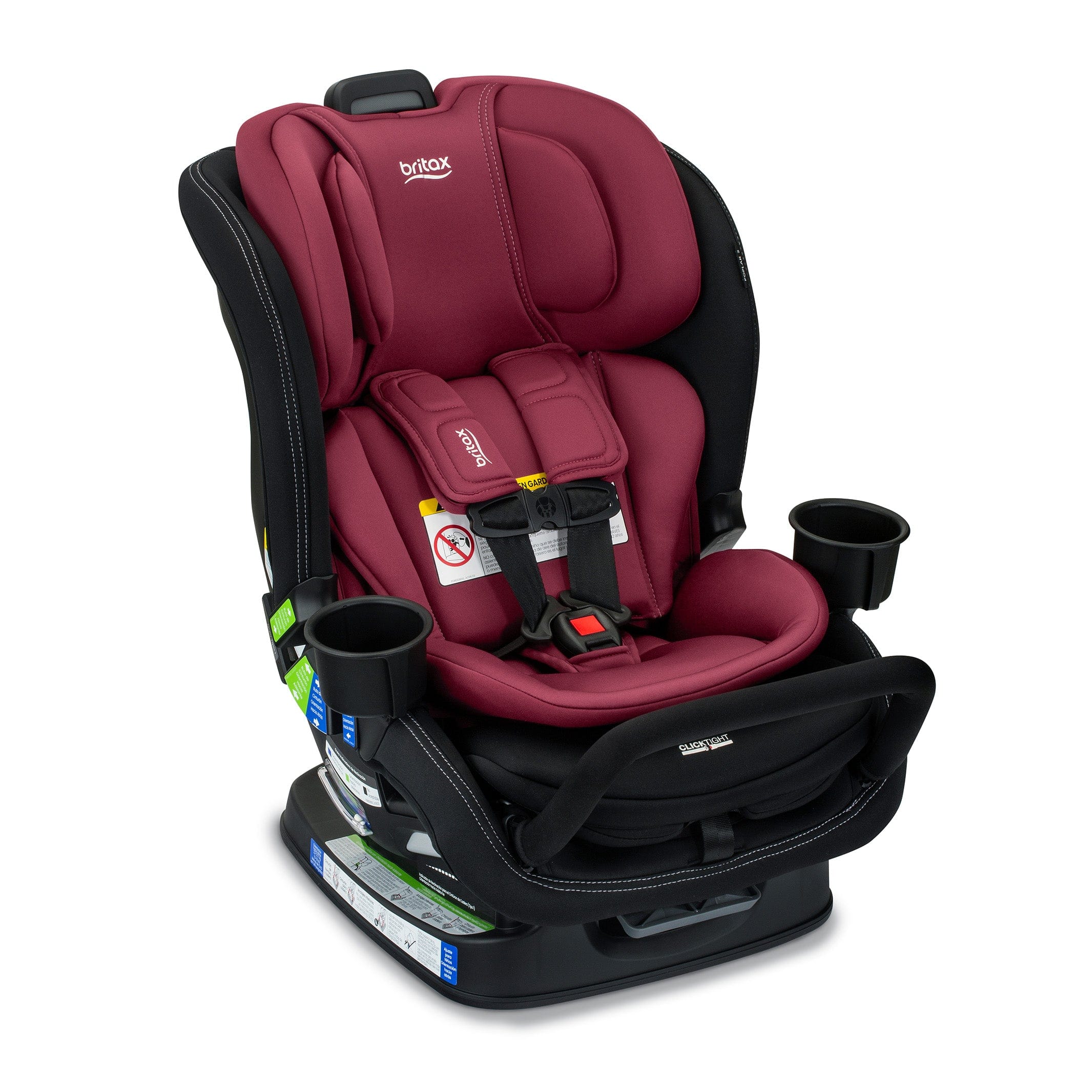 Britax Poplar S Convertible Car Seat - Safe & Comfortable for Infants to Toddlers (5-65 lbs) | Rear & Forward Facing | Easy Installation | Perfect for Family Travel & Daily Commute