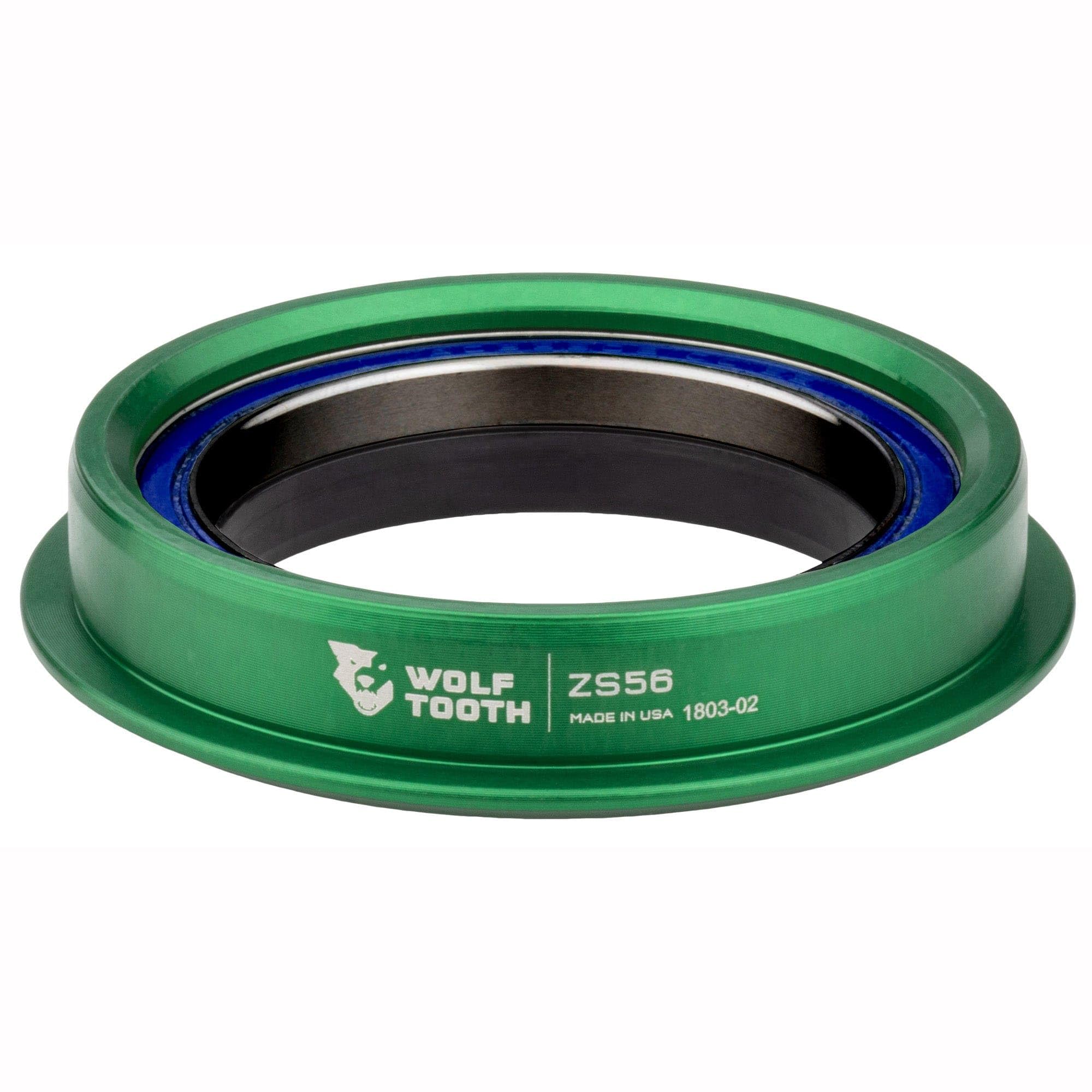 Wolf Tooth Performance Zero Stack (ZS) Headset - Lightweight MTB & Road Bike Headset for Smooth Steering - Perfect for Trail Riding, Commuting & Racing
