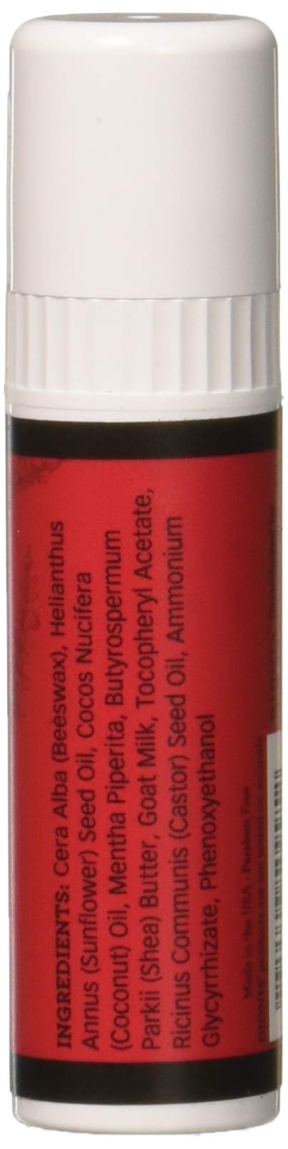 Dionis Goat Milk Lip Balm for Dry Lips - Moisturizing Peppermint Flavor, 0.28 oz - Natural Skincare for Chapped Lips, Winter Care & Daily Hydration