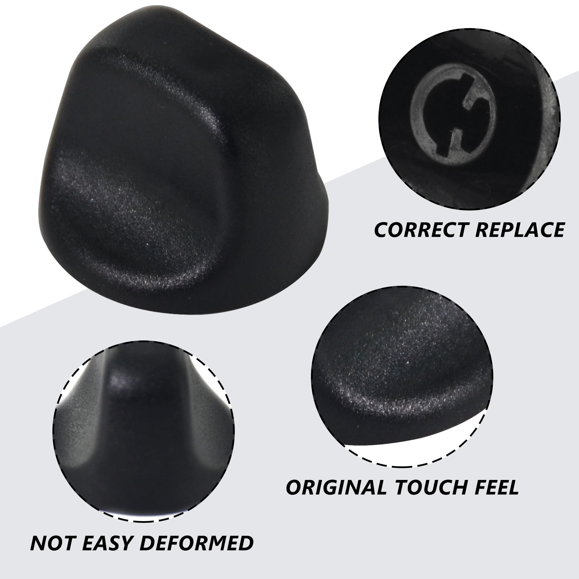 S99360232 Range Hood Knob & S600348 Fan Knob Replacement Parts - Compatible with Kitchen Stove Hood Fan and Light Control (1PC) - Perfect for DIY Kitchen Appliance Repair and Maintenance