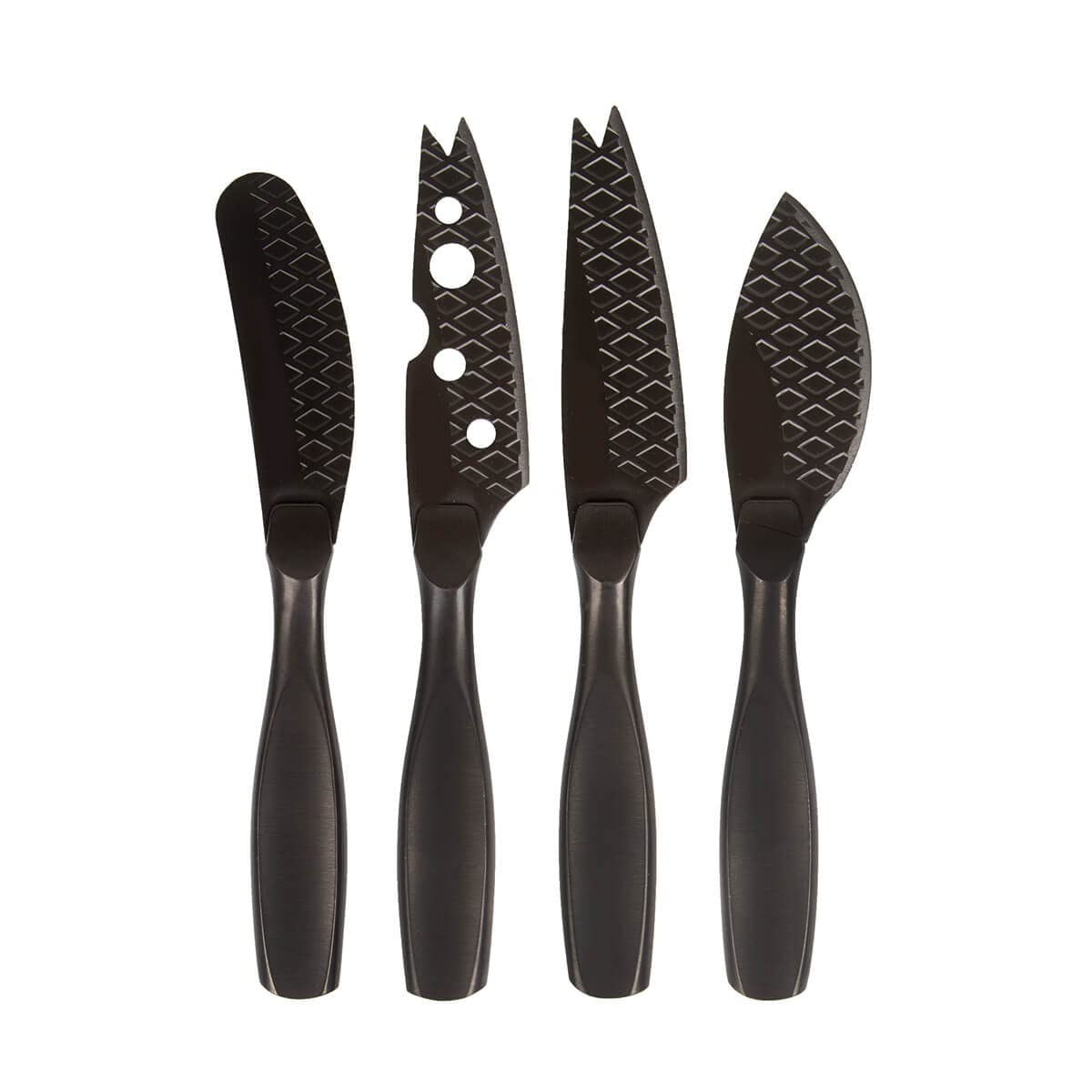 BOSKA Premium Stainless Steel Cheese Knife Set - Monaco Series for Hard & Soft Cheeses - Multi-Functional Cheese Slicer & Server - Non-Stick Silver Dishwasher Safe Blades - Perfect for Charcuterie Boards, Wine Pairings & Gourmet Kitchen Use