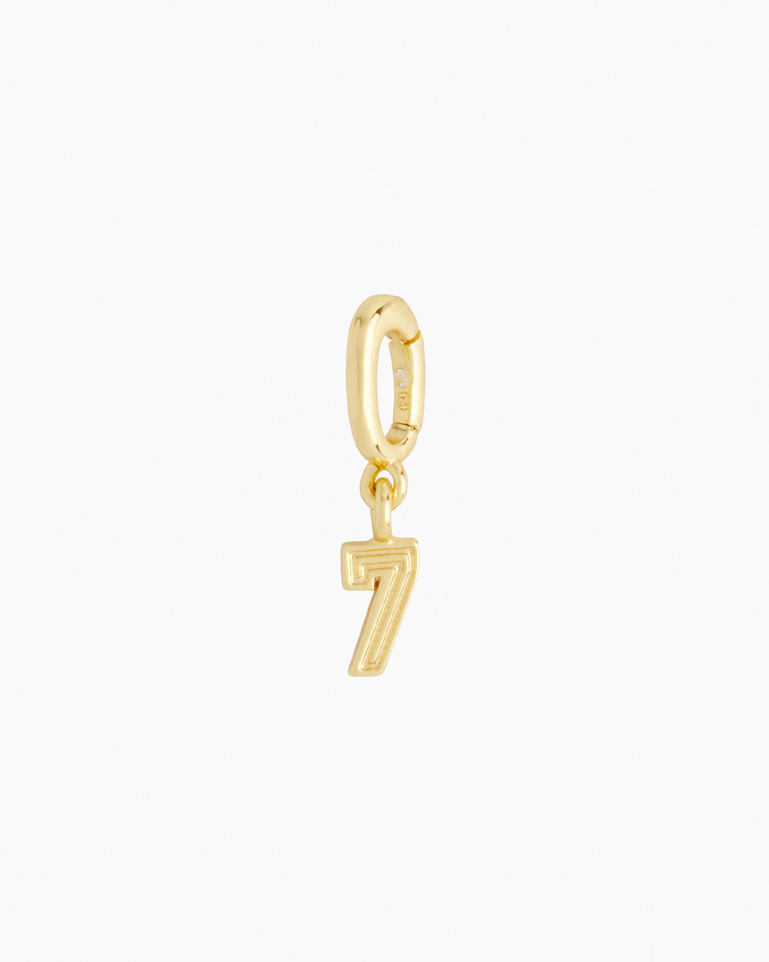 Varsity Numbers Parker Charm - Stylish Letterman Jacket Accessory for High School & College Sports Fans - Perfect for Game Days, Graduation Gifts & Team Spirit Events