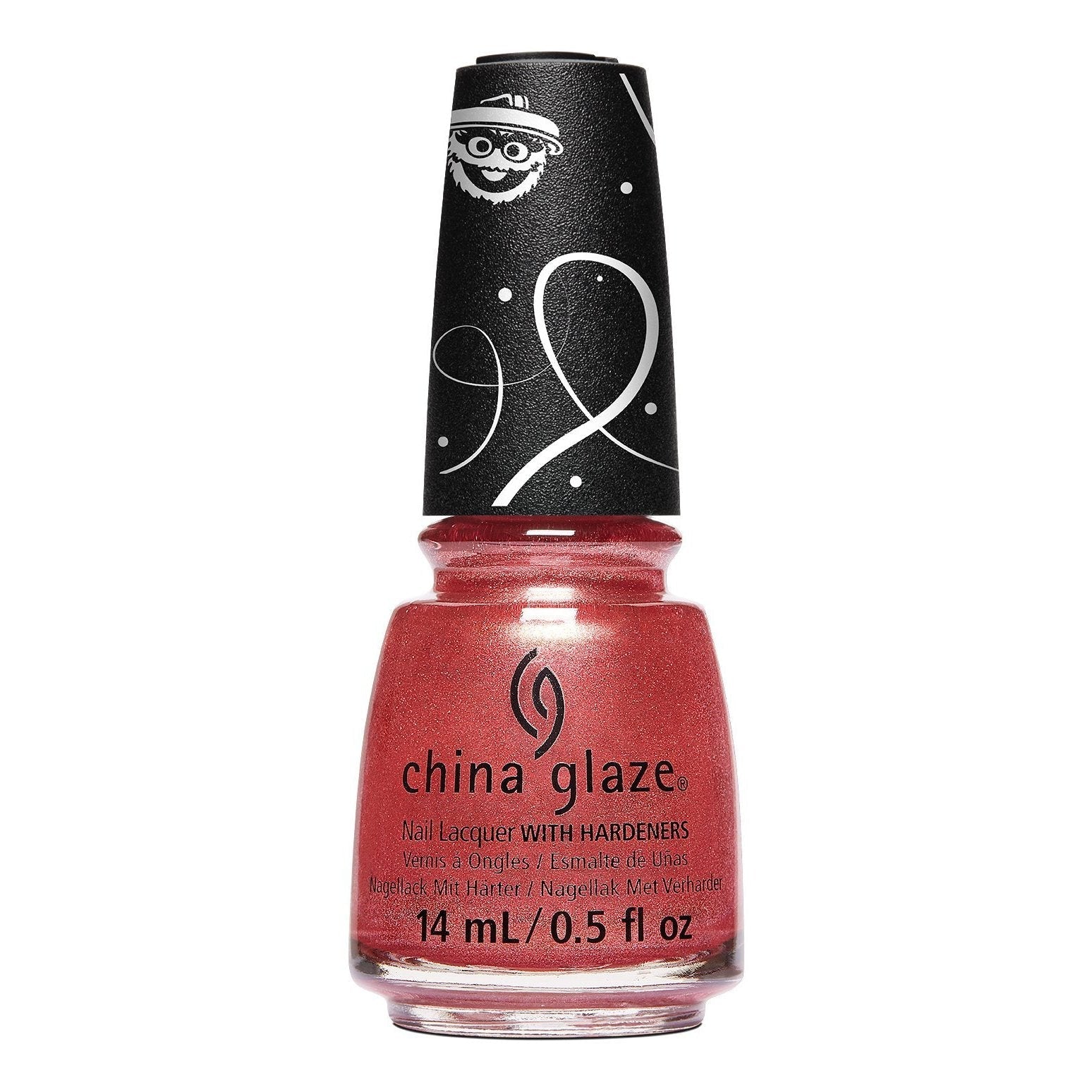 China Glaze Giggling All The Way Nail Polish 0.5 oz #84750 - Holiday Glitter Nail Art for Christmas Parties & Festive Occasions