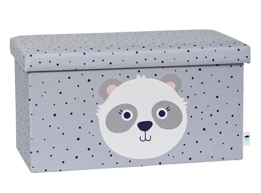 Panda Shaped Kids Bench - Soft & Comfortable Children's Seating for Playroom, Bedroom, or Nursery - Perfect for Reading, Relaxing, and Playtime