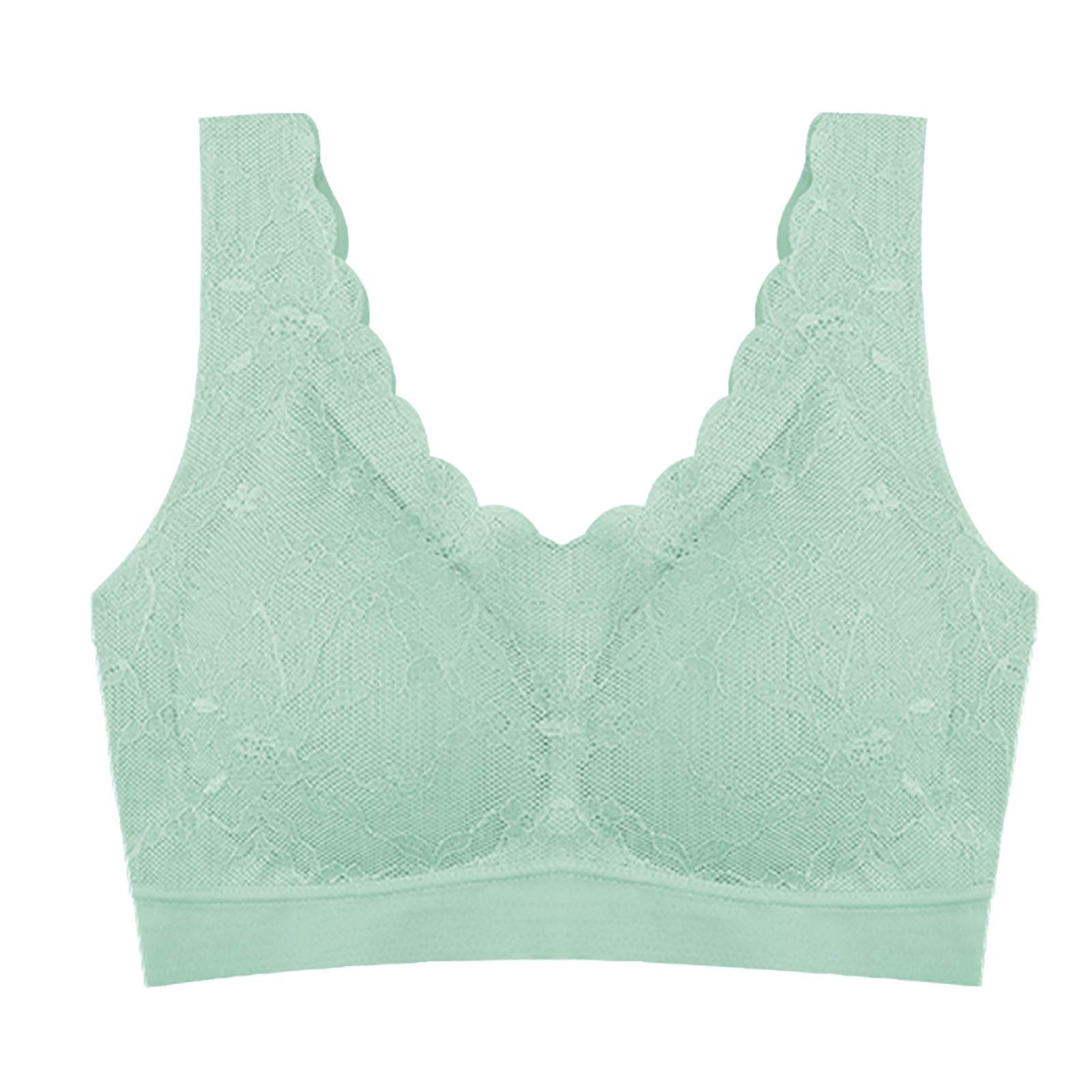 Sexy One Shoulder Sports Bra for Women - No Steel Rings, Comfortable Yoga Vest & Lingerie Underwear (Green, XL) - Perfect for Yoga, Gym Workouts & Dance
