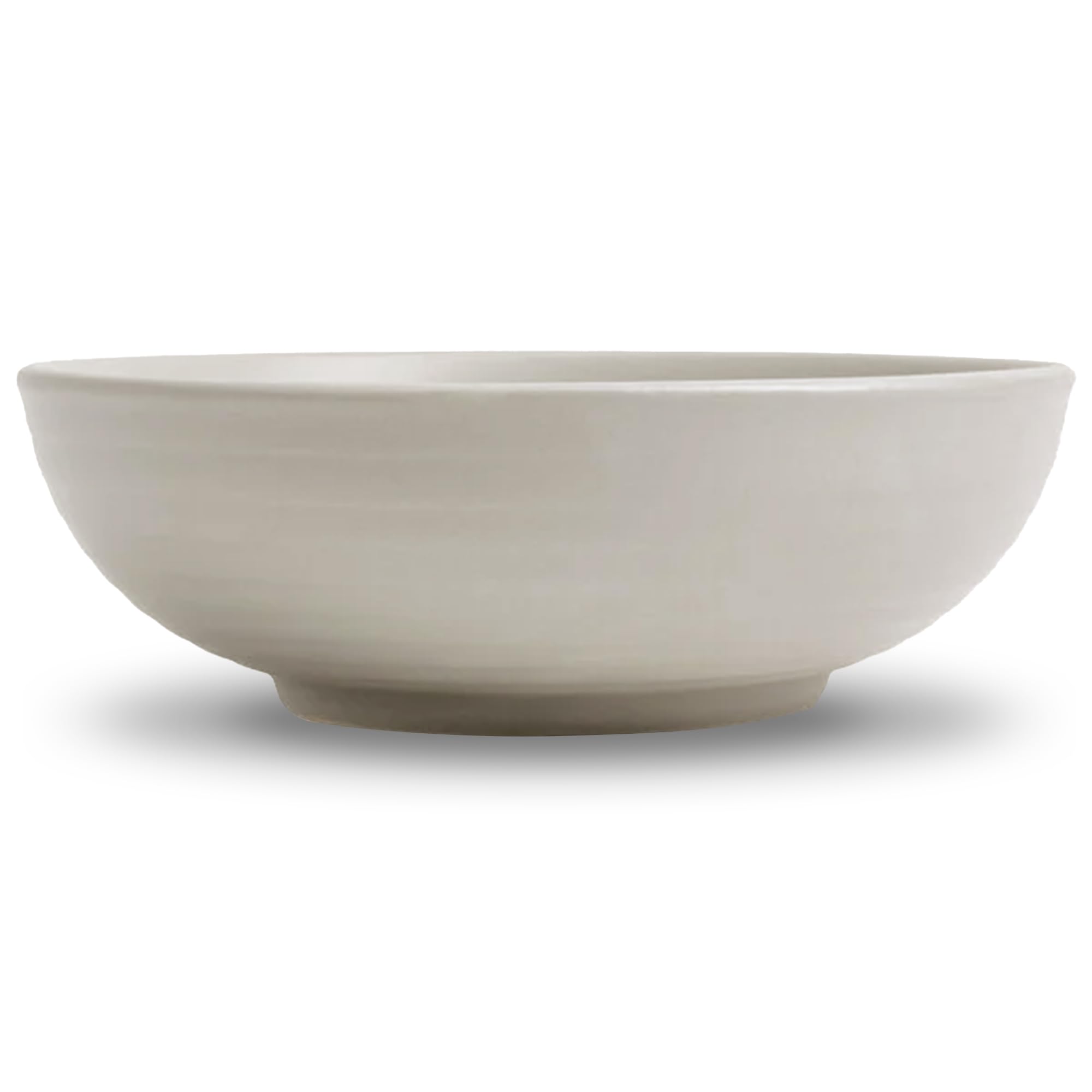 Tuxton Zion Matte White Embossed Solid Color Coupe 26-Oz Bowl (Set of 12) - Scratch & Chip Resistant, Lead-Free, Dishwasher & Microwave Safe - Perfect for Restaurants, Catering & Home Dining