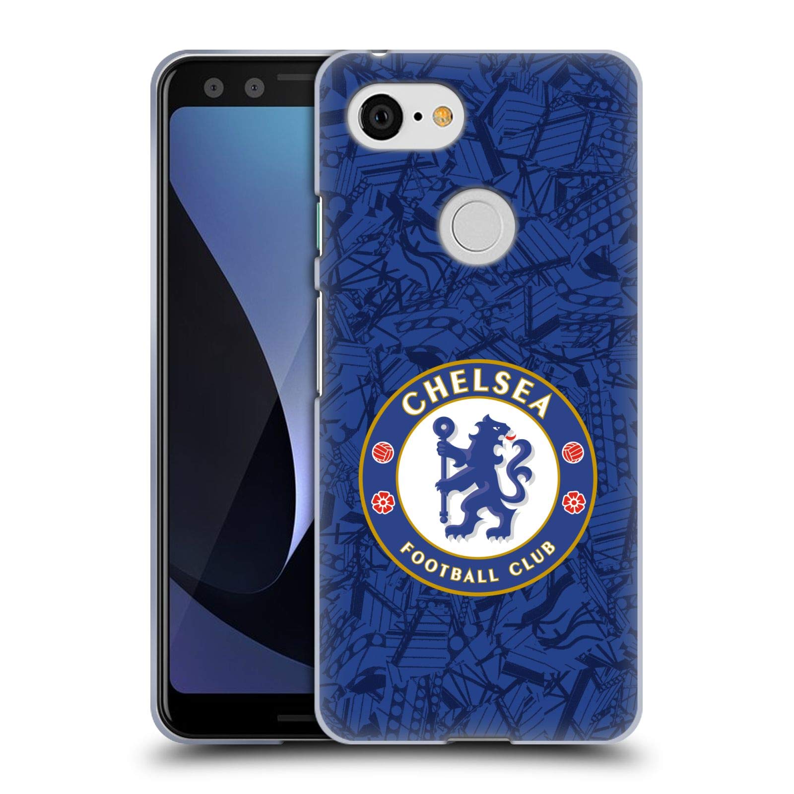 Chelsea FC 2019/20 Home Kit Case for Google Pixel 3 - Soccer Fan Accessory