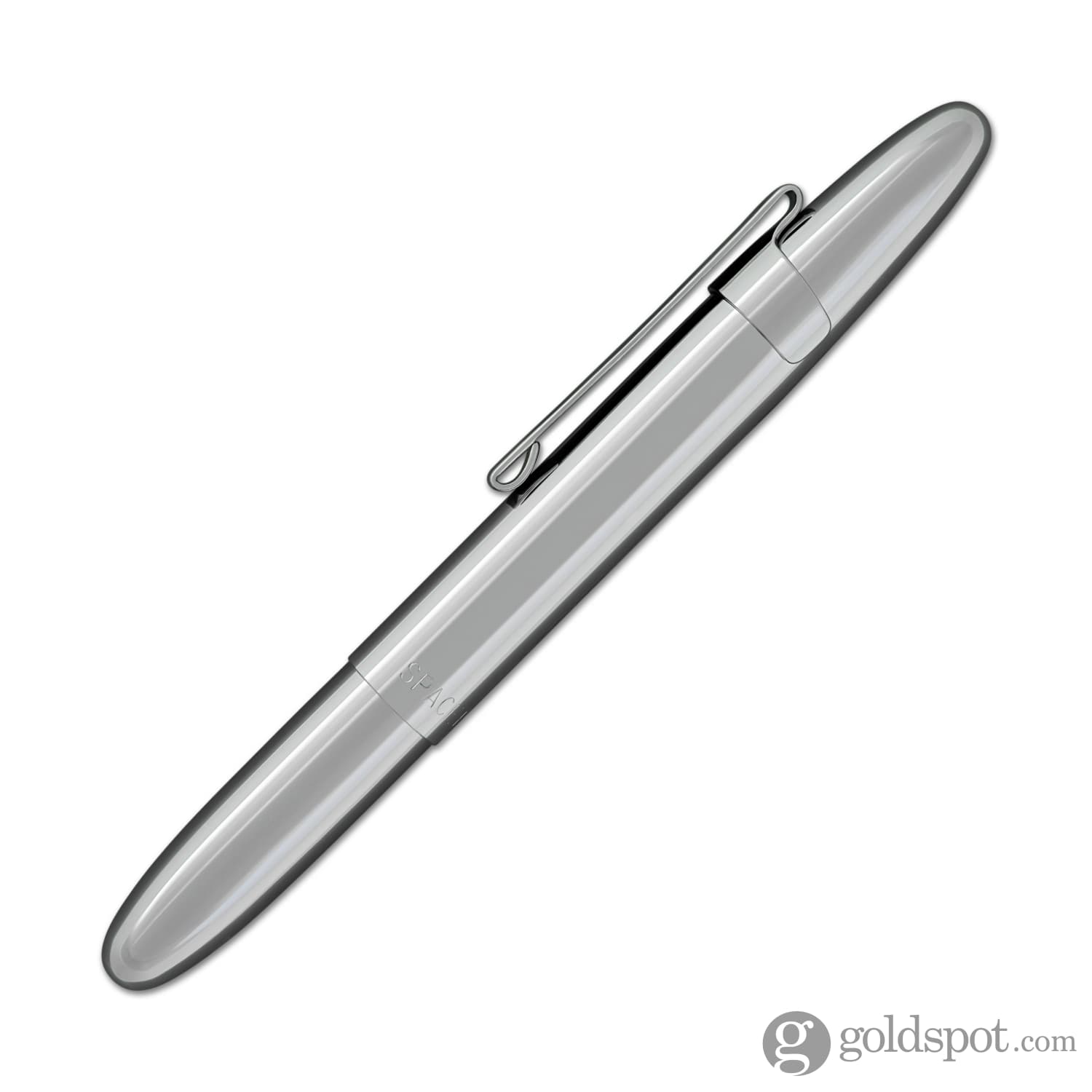 Fisher Space Pen Bullet Ballpoint Pen - Chrome Finish with Clip - Compact & Refillable for Everyday Carry, Outdoor Adventures, and Zero Gravity Writing