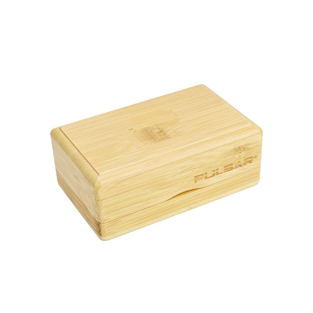 Premium Bamboo Pollen Sifter Box - 3 Sizes (Small/Medium/Large) for Herbal Tea, Baking & Spice Storage - Natural Kitchen & Garden Organizer