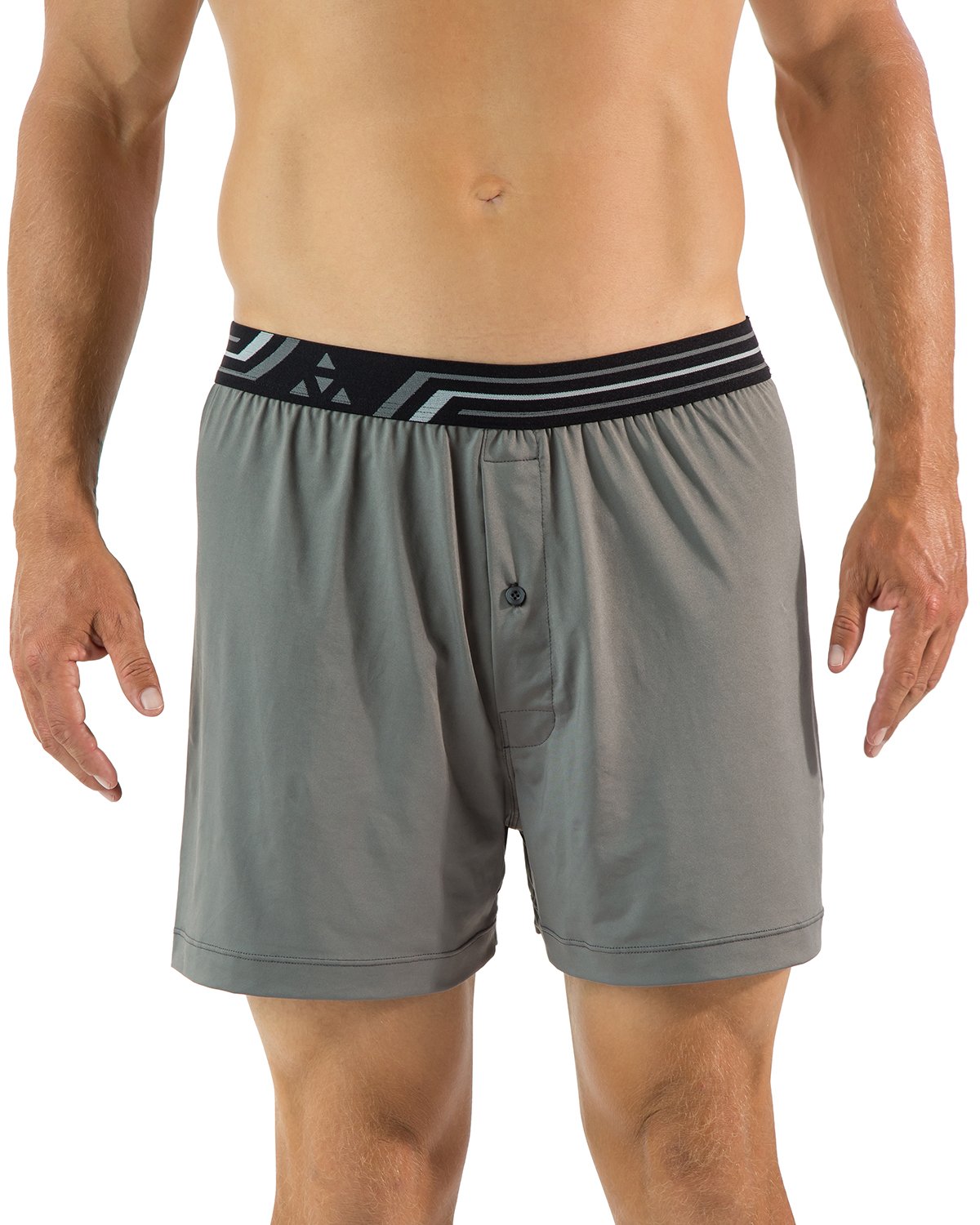 Breathable Men's Active Performance Boxer Shorts - Moisture Wicking Underwear for Gym, Running & Sports