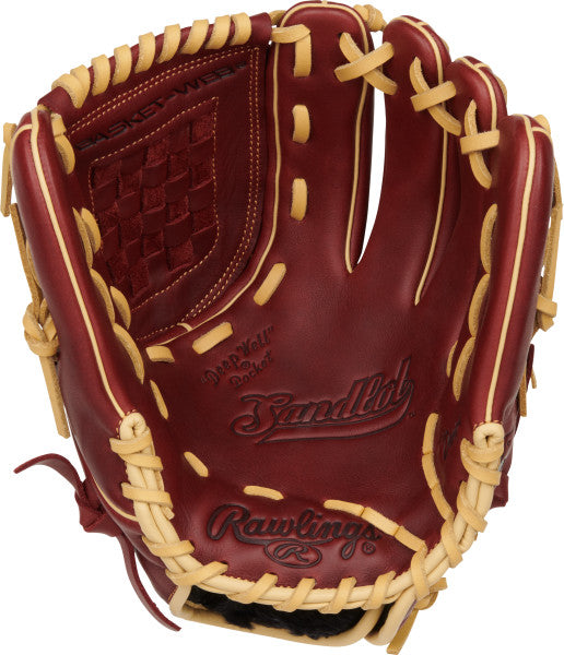 Rawlings Sandlot Series Infield & Pitcher Baseball Glove - 12 Inch Youth & Adult Size | Premium Leather Mitt for Baseball Training, Games & Practice | Ideal for Infielders, Pitchers & Casual Play