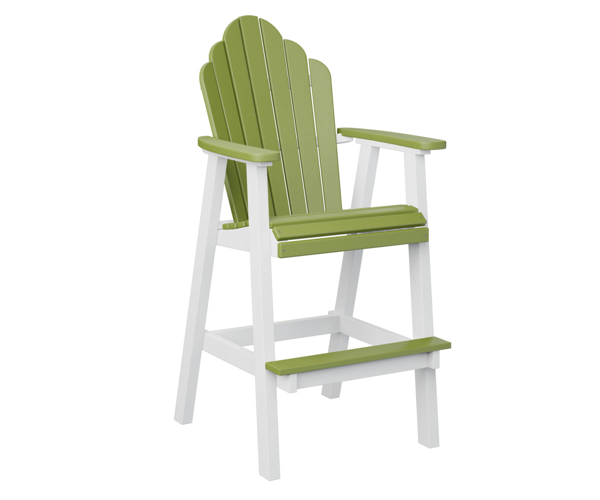 Kiwi Green on White