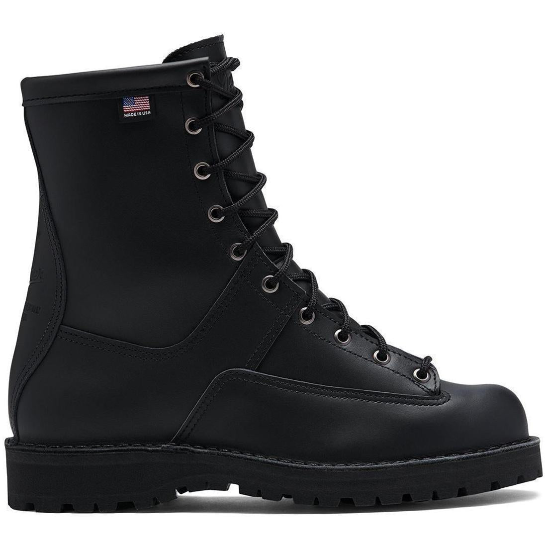 Recon 8 200G Unisex Tactical Boots for Men & Women - Black Military & Hiking Shoes - Waterproof Combat Boots for Outdoor, Work & Adventure Activities