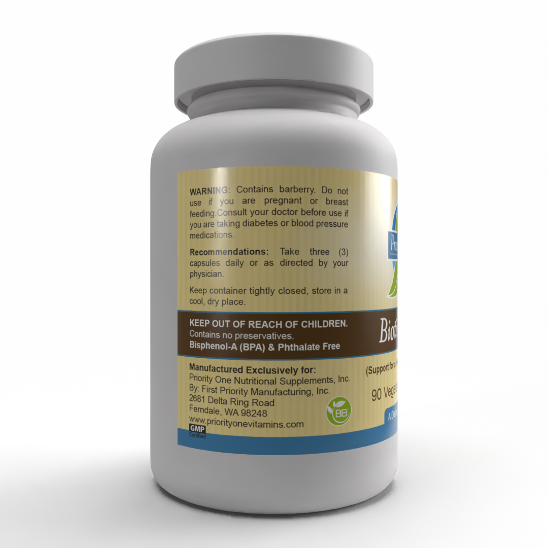 Biotic Extra™ Immune Support Supplement (90 Vegetarian Capsules) - Mushroom Blend with Vitamins & Minerals for Stronger Immunity | Daily Wellness & Immune Booster for Adults